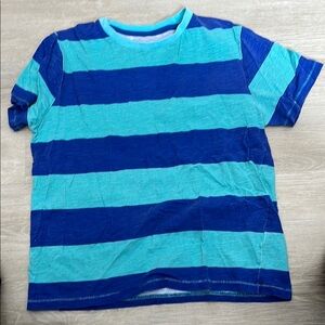 Blue Striped Kids Shirt